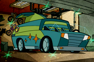 Scooby-Doo Mystery Machine - 1966 Cartoon Series Batmobile - Set Cars –
